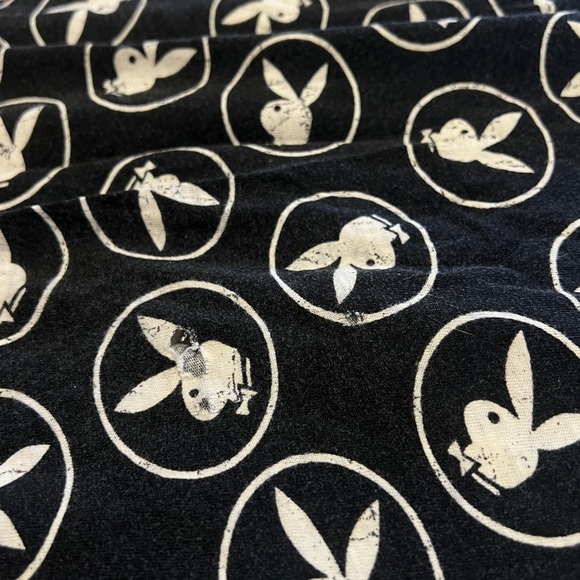 PLAYBOY Bunny Logo Pyjamas Black&White - Picture 4 of 7